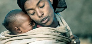 Ethiopian mother and child